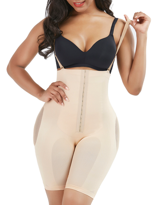 No Compression on butt and hips Body Shaper Plus Size Adjustable Strap Good Elastic - Snatch Bans