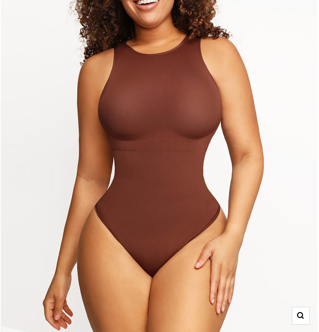 Seamless Outer Crew Thong Bodysuit - Snatch Bans