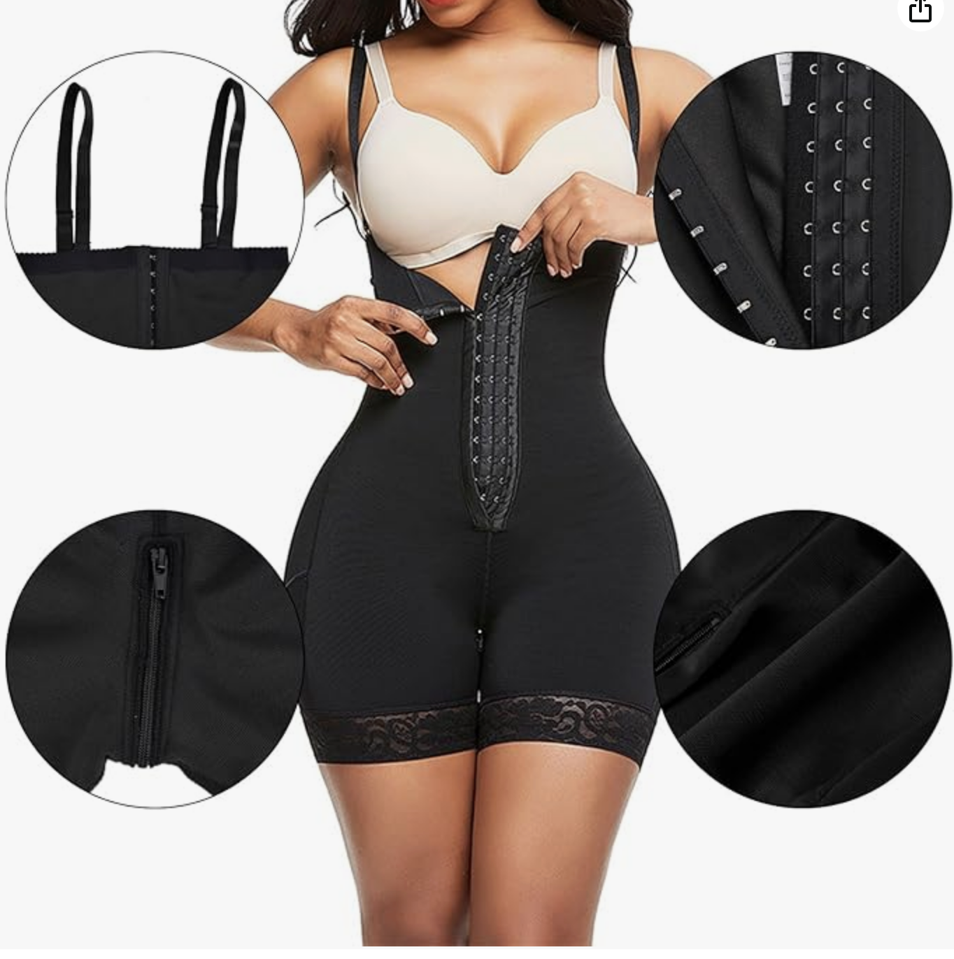 2 for 1 bundle Fajas Colombians Tummy Control Body Shape bundle - Snatch Bans
