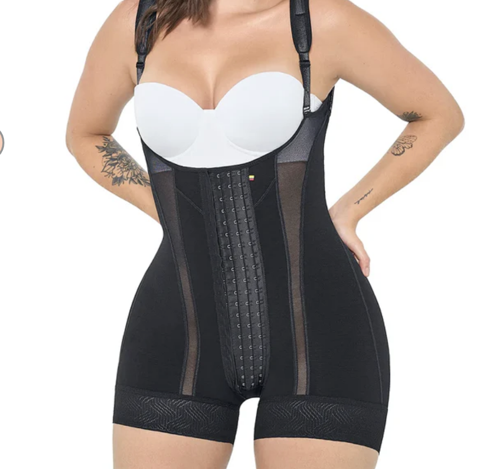 TUMMY CONTROL SHAPEWEAR BODYSUIT FOR WOMEN ULTRA COMPRESSION FAJAS COLOMBIANAS