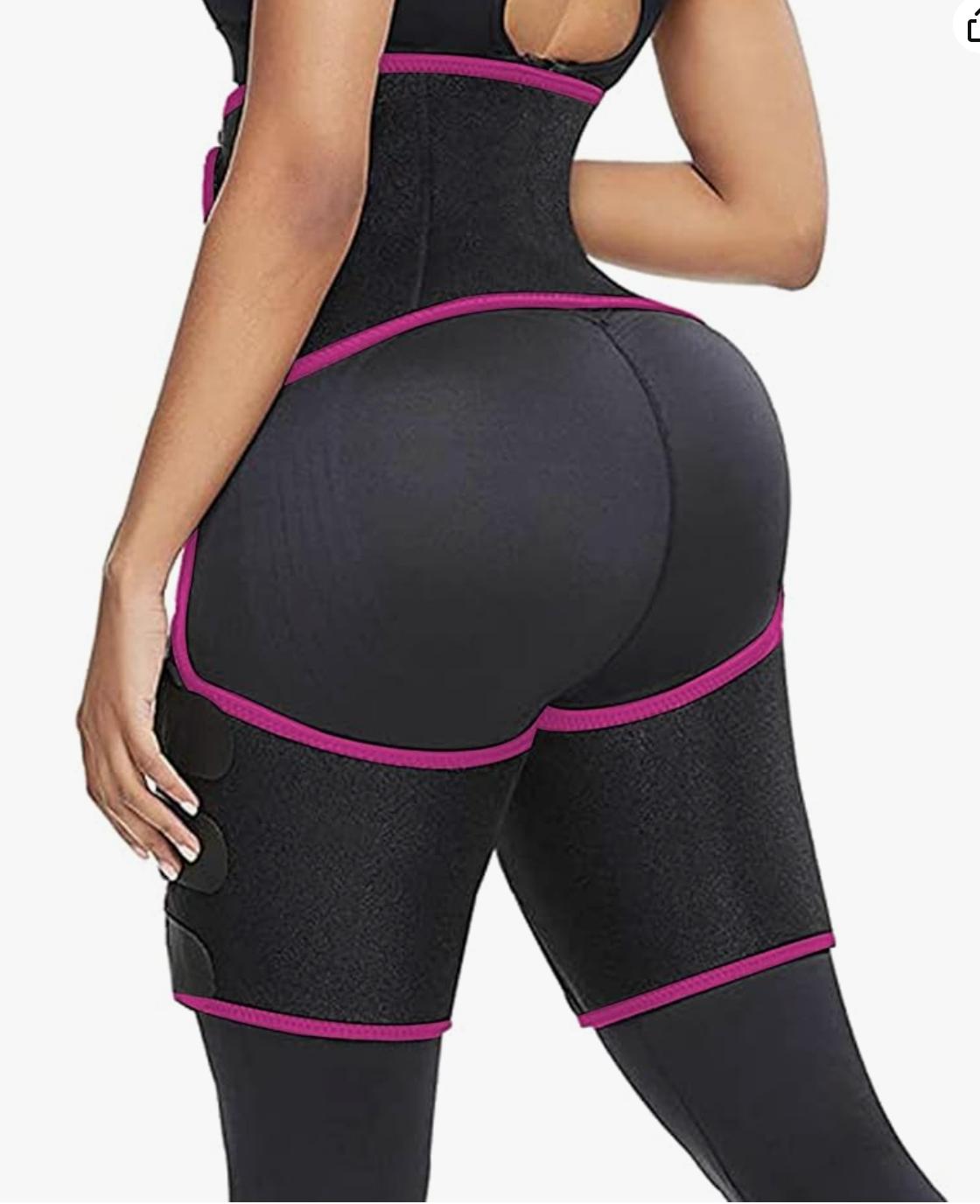 CLEARANCE - Thigh Wast Trainer for Women, Sweat Band Waist Trimmer SIZE S/M