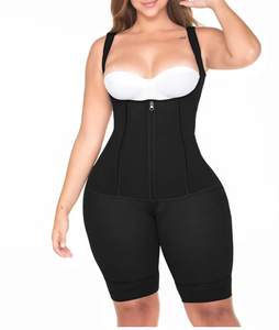CLEARANCE - Fajas Colombianas Tummy Control Compression Garment | Open Bust Shapewear - Snatch Bans