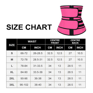 Slimming Double Belts Waist Cincher Rubber Slimming Tummy - Snatch Bans