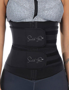 Slimming Double Belts Waist Cincher Rubber Slimming Tummy - Snatch Bans