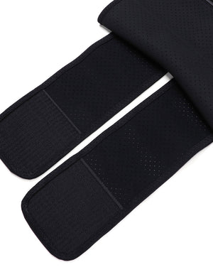 High Power Black Double Belts Sticker Vest Shaper Big Size Curve Shaping - Snatch Bans