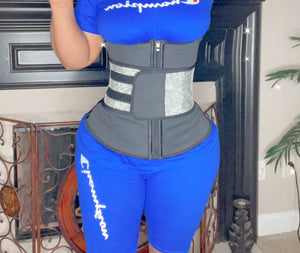 Beautiful Diamond Single 100% Latex Waist Trainer - Snatch Bans