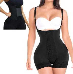 MaryJane Colombian Shapewear with triple waist snatcher wrap - Snatch Bans