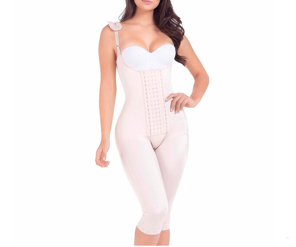 Postoperative Full Body Shaper with Strap Cushions stage 1 - Snatch Bans