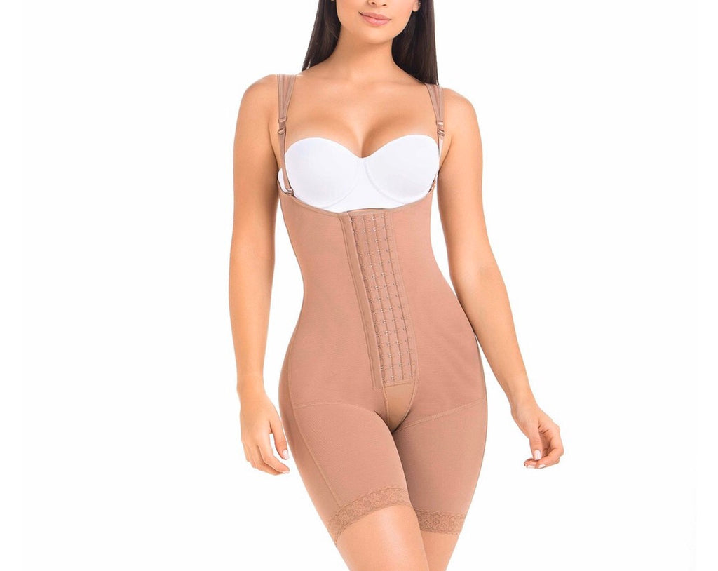 Post Surgery Body Shaper for Women | Open Bust & Front Closure - Snatch Bans