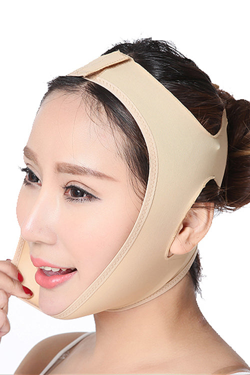 V-Line Shaper Nude Uplift Cheek Face Slimming Belt - Snatch Bans