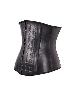Skin Friendly Latex Hook 4 Steel Boned Waist Shaper Elastic - Snatch Bans