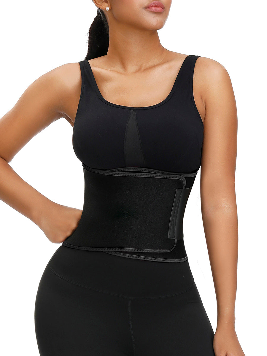 Firm Foundations Rose Red Neoprene Waist Cincher Sticker Double Layers - Snatch Bans