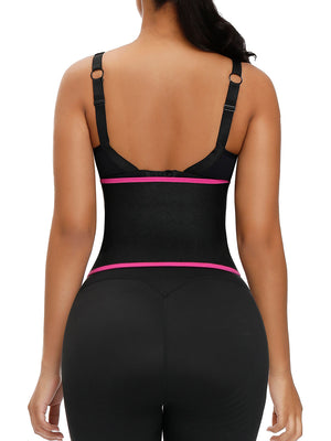 Firm Foundations Rose Red Neoprene Waist Cincher Sticker Double Layers - Snatch Bans