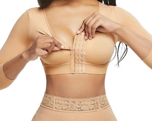 Contouring Sensation Black Crop Shapewear 3-Row Hooks Plus Size Tight Fitting - Snatch Bans