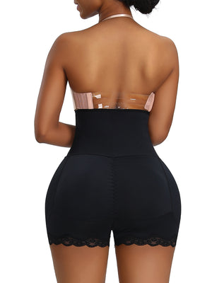 NOW Durable Black High Waist Butt Shapewear Large Size Tummy - Snatch Bans