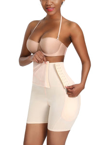 NOW Natural Shaping Black High Waist Shaper Pants Large Size - Snatch Bans