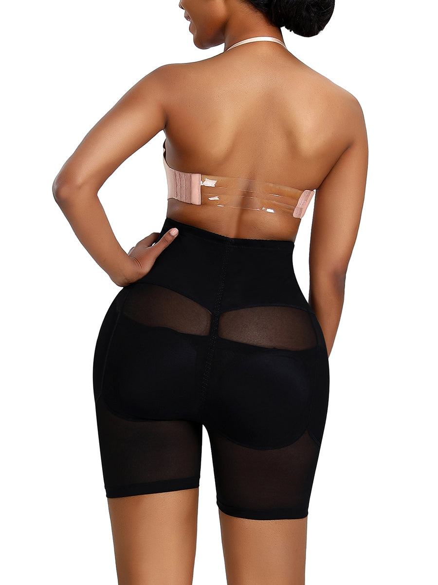 Exclusive Black Butt Lifting Mesh Spliciling - Snatch Bans