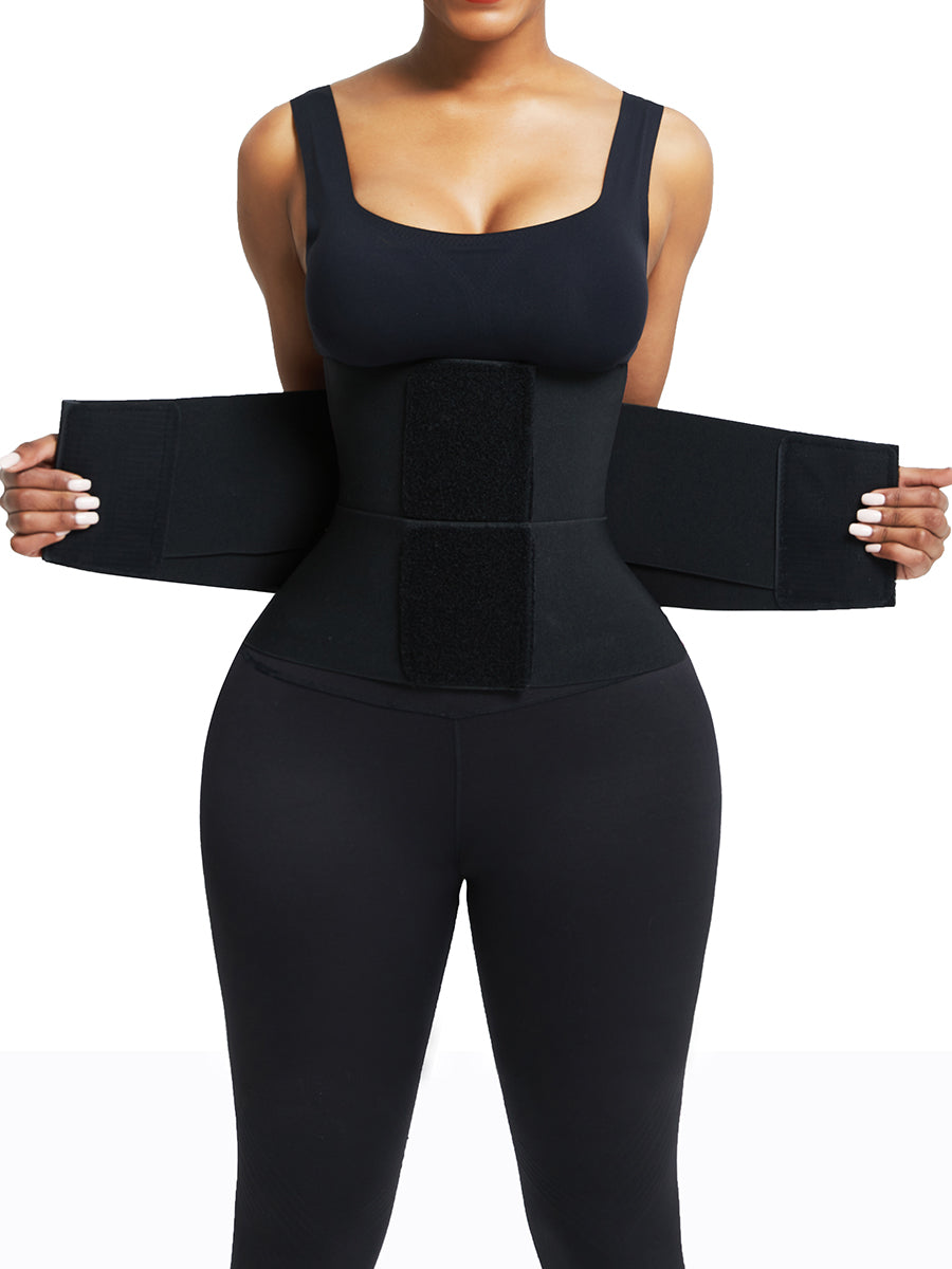 2 FOR 1 NEW 2021 Exquisite black full body shaper With Full coverage Triple Snatch Trainer - Snatch Bans