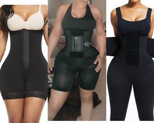 2 FOR 1 NEW 2021 Exquisite black full body shaper With Full coverage Triple Snatch Trainer - Snatch Bans