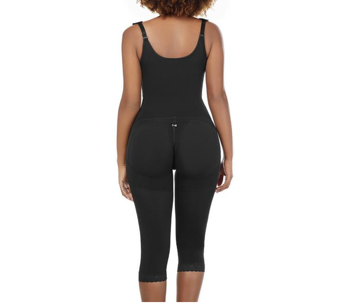 Faja Stage 2 - Postoperative Women's Shapewear with Shoulder Pads | Daily and Postsurgical Use- WITH Snatch Trimmer - Snatch Bans