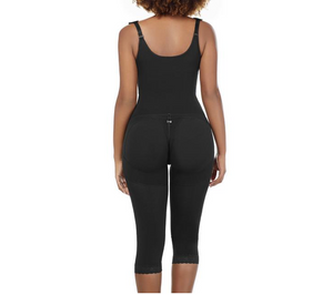 Faja Stage 2 - Postoperative Women's Shapewear with Shoulder Pads | Daily and Postsurgical Use- WITH Snatch Trimmer - Snatch Bans