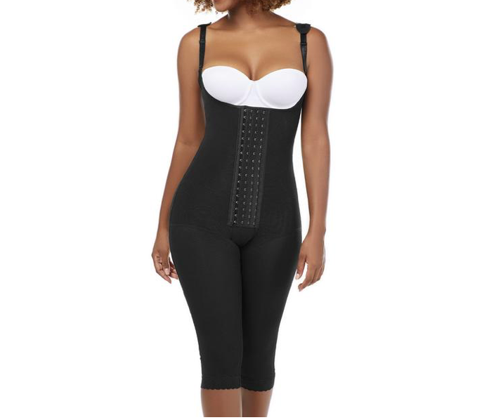 Faja Stage 2 - Postoperative Women's Shapewear with Shoulder Pads | Daily and Postsurgical Use- WITH Snatch Trimmer - Snatch Bans