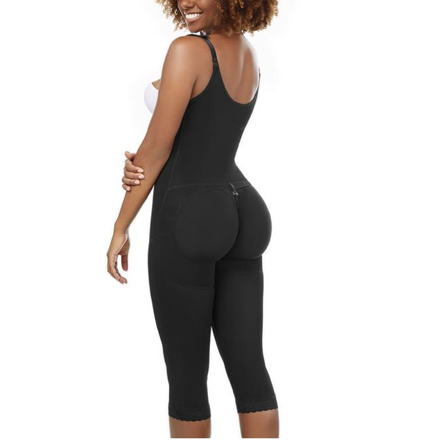 Faja Stage 2 - Postoperative Women's Shapewear with Shoulder Pads | Daily and Postsurgical Use- WITH Snatch Trimmer - Snatch Bans