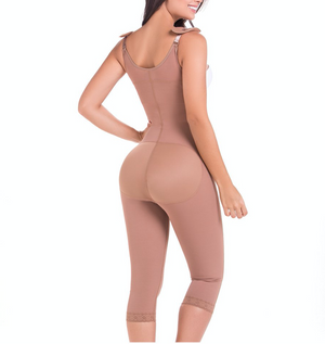 Capri Full Body Shaper for Women | Butt Lifter & Tummy Control Post Surgery Girdle - Snatch Bans