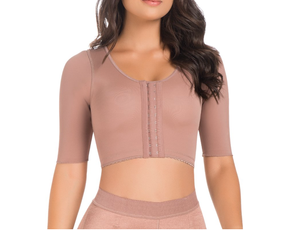Post Surgery Bras for Women | Posture Corrector with Sleeves - Snatch Bans