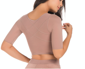 Post Surgery Bras for Women | Posture Corrector with Sleeves - Snatch Bans
