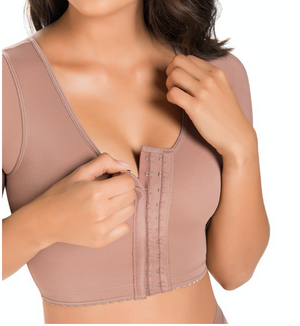 Post Surgery Bras for Women | Posture Corrector with Sleeves - Snatch Bans