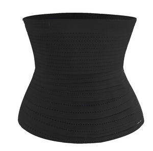 Waist Trimmer Tummy Wrap Breathable Mesh Waist Trainer Belt- One Size Fit All - Snatch Bans