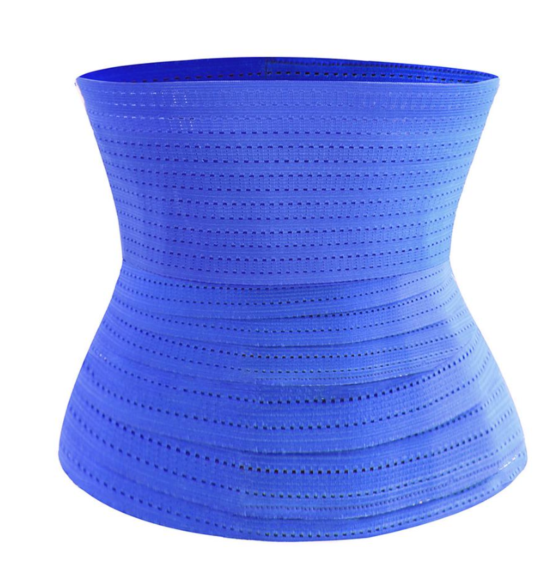 Waist Trimmer Tummy Wrap Breathable Mesh Waist Trainer Belt- One Size Fit All - Snatch Bans