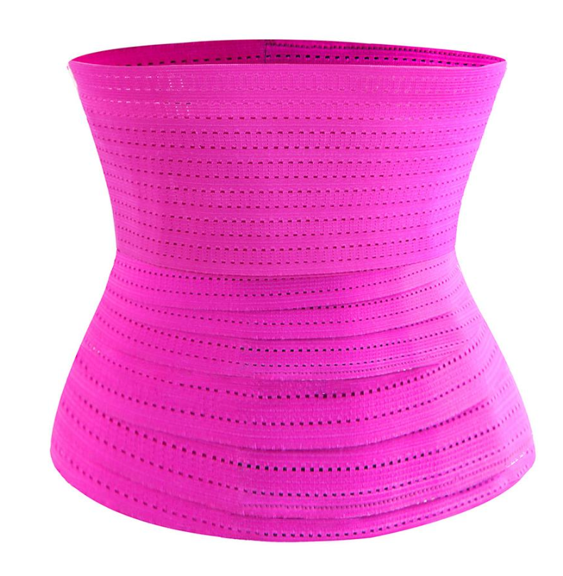 Waist Trimmer Tummy Wrap Breathable Mesh Waist Trainer Belt- One Size Fit All - Snatch Bans