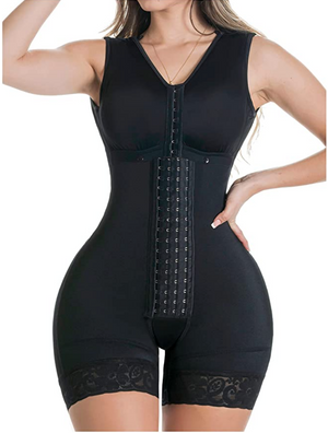 Shapewear Bodysuit | Postpartum | Post Surgery with Waist Wrap - Snatch Bans