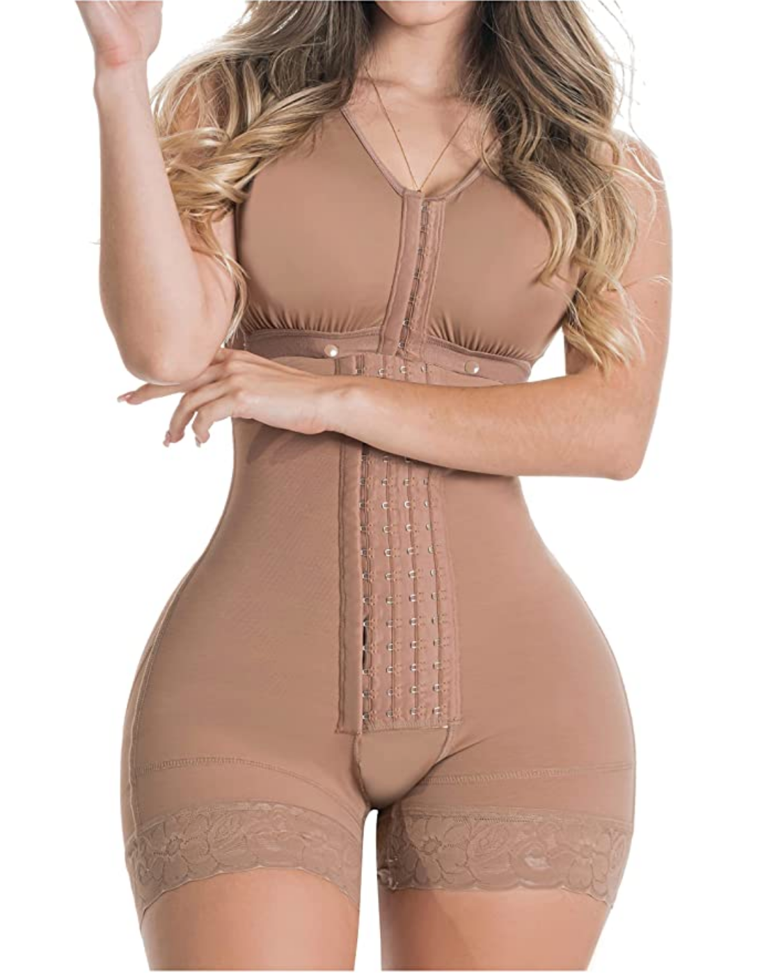 Shapewear Bodysuit | Postpartum | Post Surgery with Waist Wrap - Snatch Bans