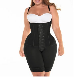 Small Waist Stage 2 Fajas Colombiana's Open Bust Bodysuit - Snatch Bans