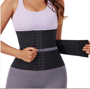 Dreamy Stage 2 NO COMPRESSION ON BUTT Black Butt Lifter Waist Shaper Super Comfy With 2 Steel Bones with Triple waist snatcher - Snatch Bans