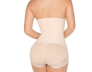 SUNSET Fajas Colombianas Post Surgery Open Bust Shapewear Bodysuit - Snatch Bans
