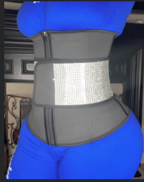 Beautiful Diamond Single 100% Latex Waist Trainer – Snatch Bans