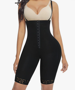 Asia High Waisted Knee Length Fajas Shorts - Snatch Bans