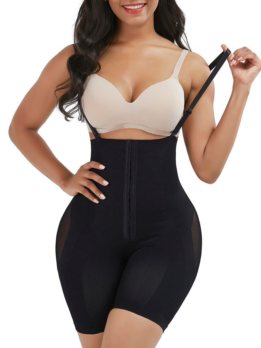 No Compression on butt and hips Body Shaper Plus Size Adjustable Strap Good Elastic - Snatch Bans