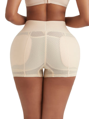 Contour Skin Color Butt Lifter Sponge Pad Solid Color Close Fitting - Snatch Bans