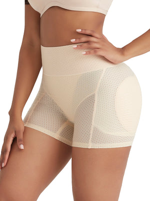 Contour Skin Color Butt Lifter Sponge Pad Solid Color Close Fitting - Snatch Bans
