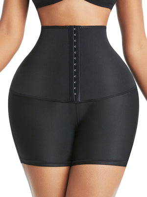PRE ORDER NOW -  Selling out FAST , GET YOURS NOW !!! SUMMER IS NEAR Blue Neoprene Sweat Shorts Hook And Eye Closure Smooth Abdomen - Snatch Bans