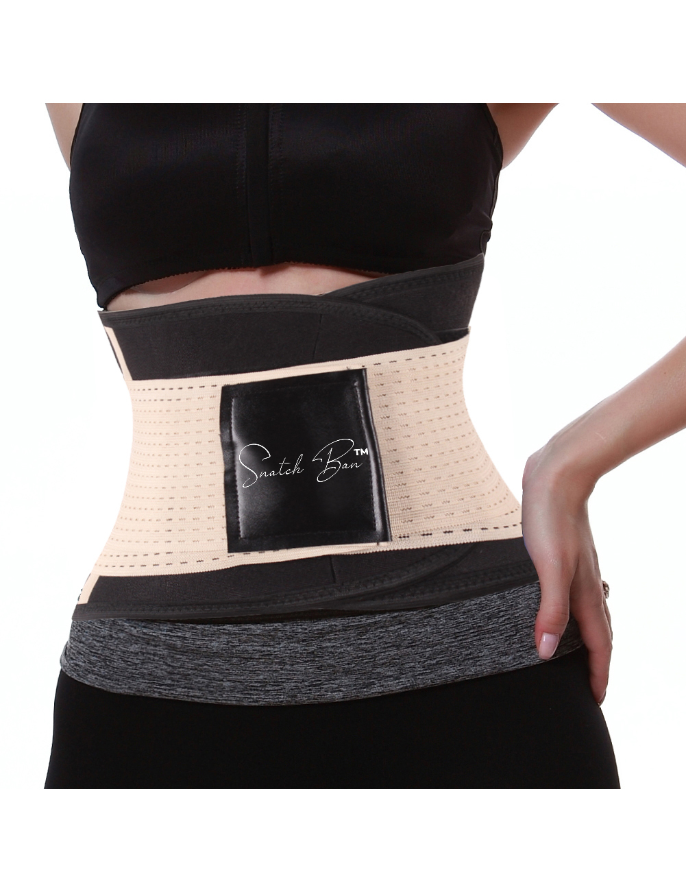 Comfortable Skin Medium Control Neoprene Waist Girdle - Snatch Bans